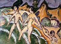 10-Expressionism-Kirchner-Striding into Sea (1912).jpg